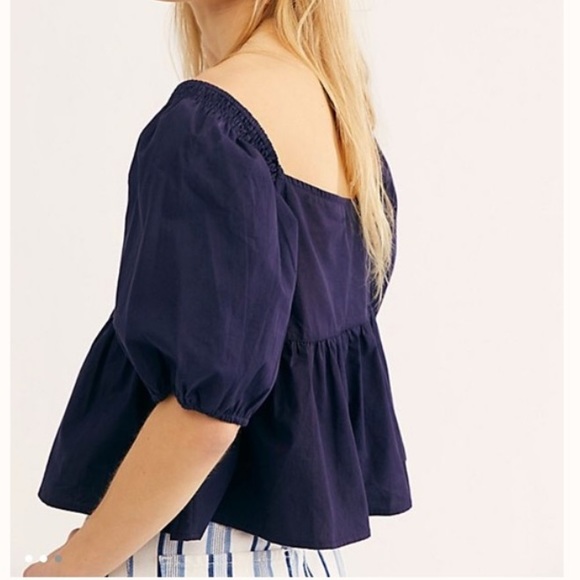 NEW Free People Veronica Sweetheart Crop Top - Picture 2 of 8